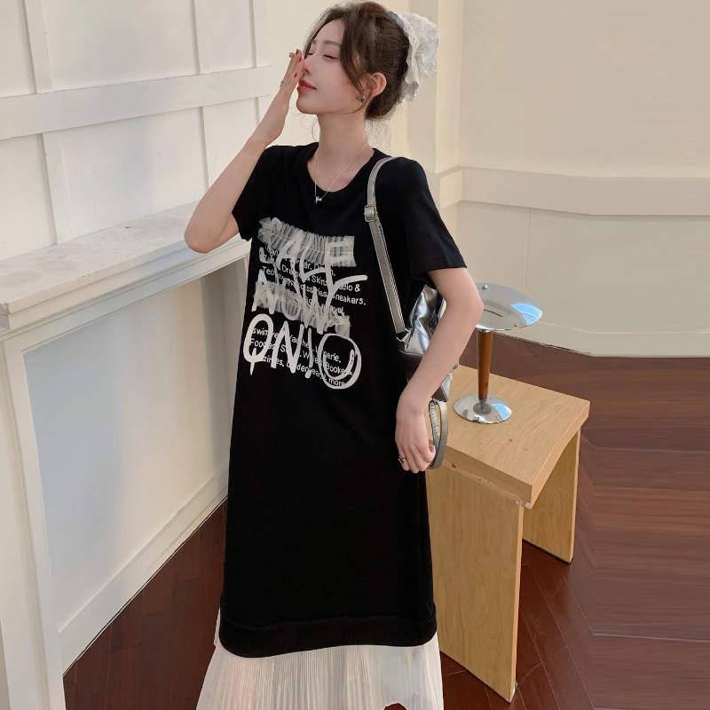 فستان نسائي صيفي جديد 2026 بتص - مراجعة Korean Style A Line Shirt Dress وسعره
