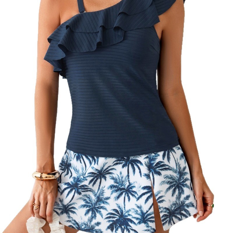 ملابس سباحة نسائية تانكيني بدو - مراجعة Tops وسعره
