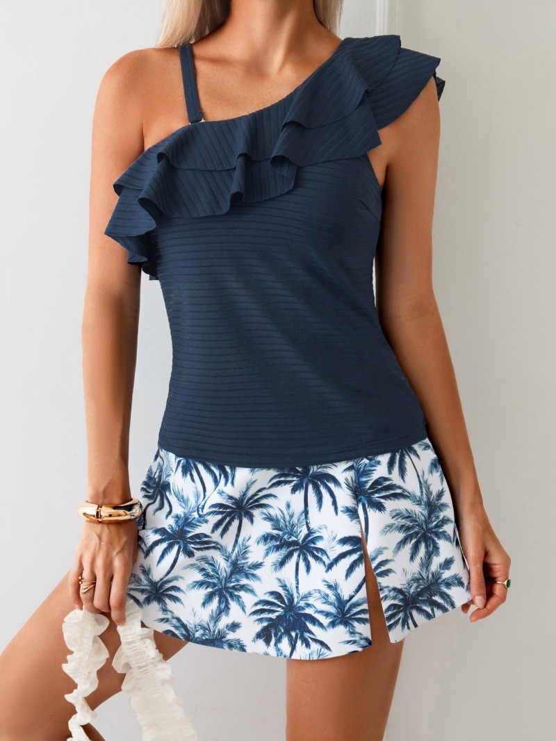ملابس سباحة نسائية تانكيني بدو - مراجعة Tops وسعره