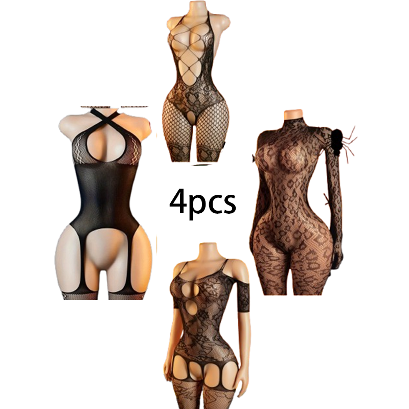 طقم ملابس داخلية مثيرة من 4 قط - مراجعة Lingerie وسعره